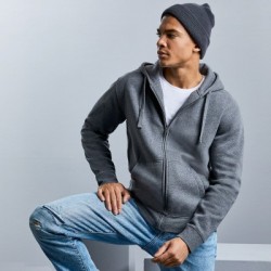 Felpe Men´s Authentic Melange Zipped Hood Sweat