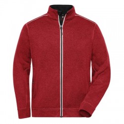 Pile Men's Knitted Workwear Fleece Jacket