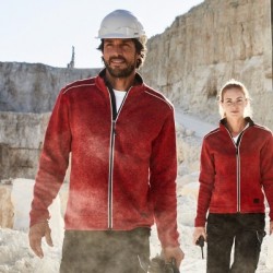 Pile Men's Knitted Workwear Fleece Jacket