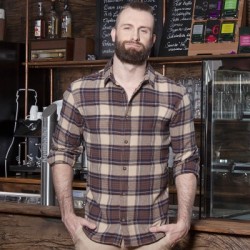 Camicie Men's checked shirt Urban-Trend