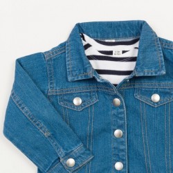 Giacche Baby Rocks Denim Jacket