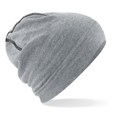 Cappelli Hemsedal Cotton Beanie colore heather grey/black taglia UNICA