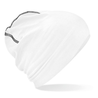 Cappelli Hemsedal Cotton Beanie colore white/black taglia UNICA