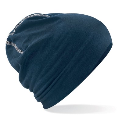 Cappelli Hemsedal Cotton Beanie colore french navy/white taglia UNICA