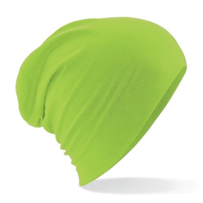 Cappelli Hemsedal Cotton Slouch Beanie colore lime green taglia UNICA