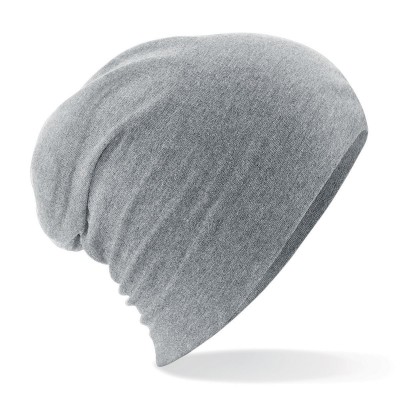 Cappelli Hemsedal Cotton Slouch Beanie colore heather grey taglia UNICA