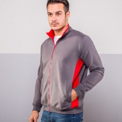 Felpe Contrast jacket sweat