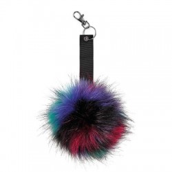 Accessori Fur Pop Pom Key Ring 2