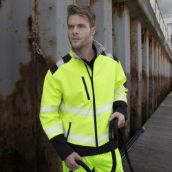 Soft shell Printable Ripstop Safety Softshell