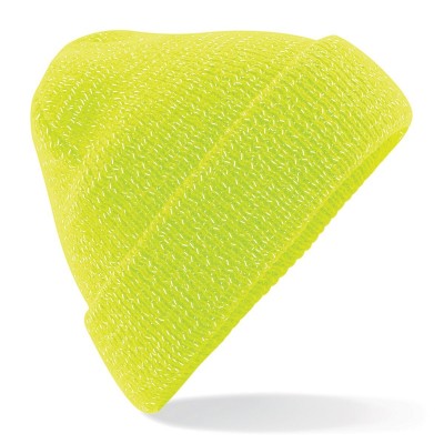 Cappelli Reflective Beanie colore fluorescent yellow taglia UNICA
