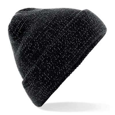 Cappelli Reflective Beanie colore black taglia UNICA