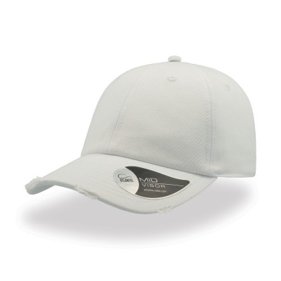 Cappelli Dad Hat Destroyed colore white taglia UNICA