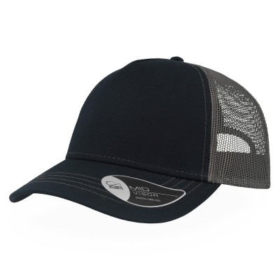Cappelli Rapper Canvas colore navy dark grey taglia UNICA