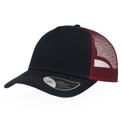 Cappelli Rapper Canvas colore navy-bordeaux taglia UNICA