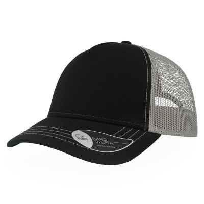 Cappelli Rapper Canvas colore black-grey taglia UNICA