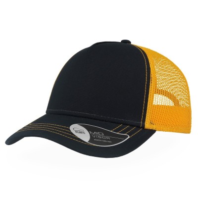 Cappelli Rapper Canvas colore navy-yellow taglia UNICA