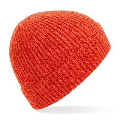 Cappelli Engineered Knit Ribbed Beanie colore FireRed taglia UNICA