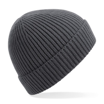Cappelli Engineered Knit Ribbed Beanie colore graphite grey taglia UNICA