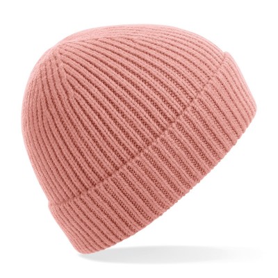 Cappelli Engineered Knit Ribbed Beanie colore Blush taglia UNICA