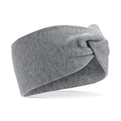 Cappelli Twist Knit Headband colore grey marl taglia UNICA