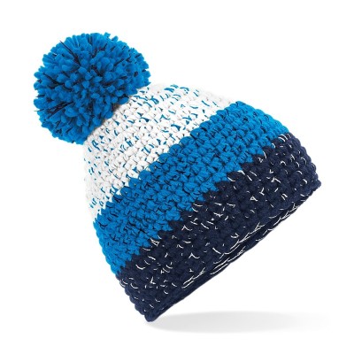 Cappelli Freestyle Beanie colore White/Azure Blue/Oxford Navy taglia UNICA