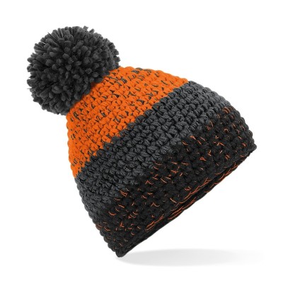 Cappelli Freestyle Beanie colore Orange/Graphite Grey/Black taglia UNICA