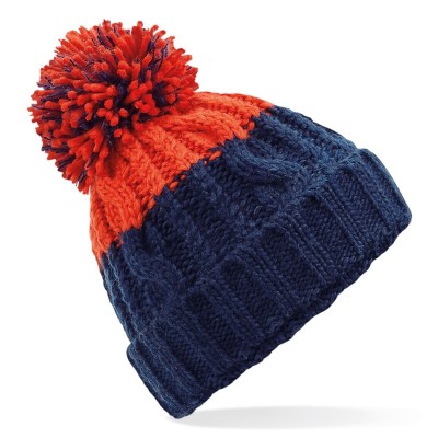 Cappelli Apres Beanie colore Oxford Navy/Fire Red taglia UNICA