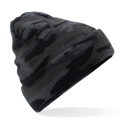Cappelli Camo Cuffed Beanie colore midnight camo taglia UNICA