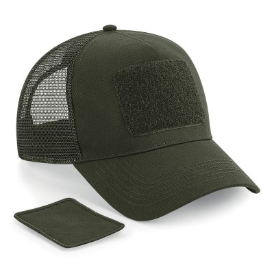 Cappelli Patch Snapback Trucker colore military green taglia UNICA