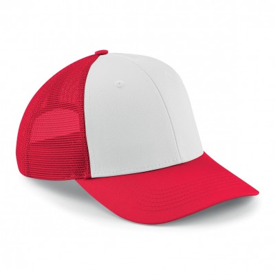 Cappelli 6 Panel Snapback Trucker colore classic red/white taglia UNICA