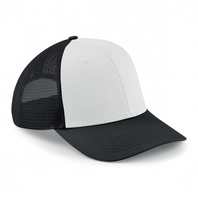 Cappelli 6 Panel Snapback Trucker colore black/white taglia UNICA