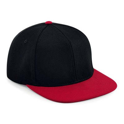 Cappelli Original Flat Peak 6 Pan. Snapnack colore black/classic red taglia UNICA