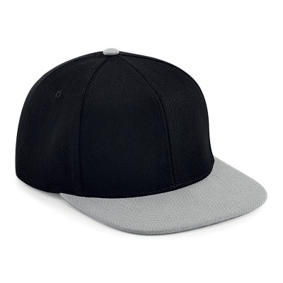 Cappelli Original Flat Peak 6 Pan. Snapnack colore balck/grey taglia UNICA