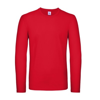 T-Shirt B&C #E150 LSL colore red taglia XXL