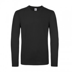 T-Shirt B&C #E150 LSL colore black taglia L