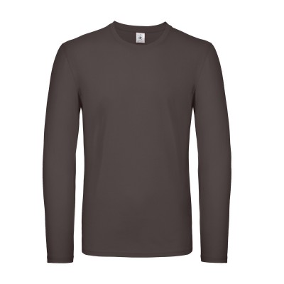 T-Shirt B&C #E150 LSL colore bear brown taglia L