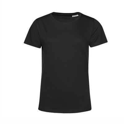 T-Shirt #organic E150 /women colore black pure taglia XS