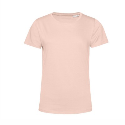 T-Shirt #organic E150 /women colore soft rose taglia XS
