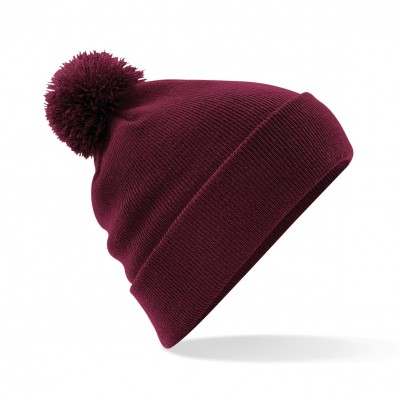 Cappelli Original Pom Pom Beanie colore burgundy taglia UNICA