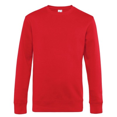 Felpe KING Crew Neck colore red taglia XS