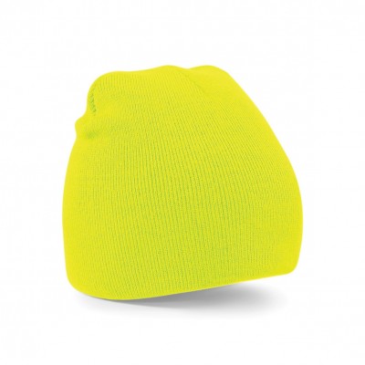 Cappelli Original Pull-On Beanie colore fluorescent yellow taglia UNICA