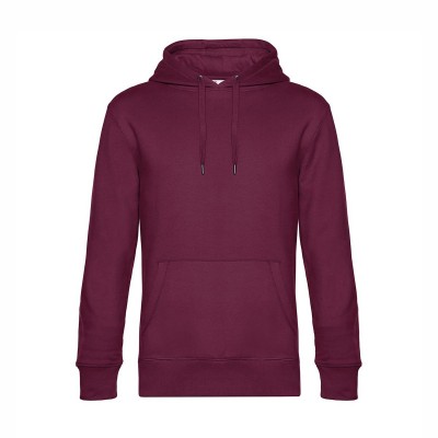 Felpe KING Hooded colore dark cherry taglia XS