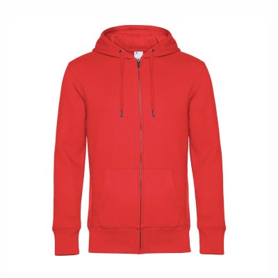 Felpe KING Zipped Hood colore red taglia XS