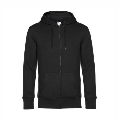 Felpe KING Zipped Hood colore black pure taglia XS