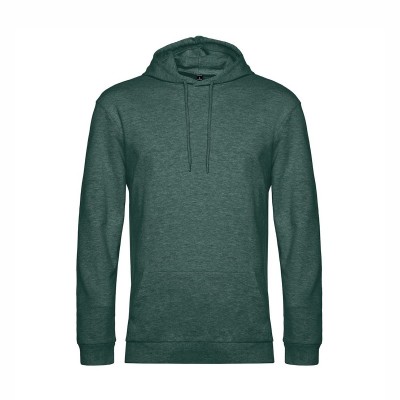 Felpe #Hoodie colore heather dark green taglia XS