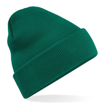 Cappelli Original Cuffed Beanie colore bottle Green taglia UNICA