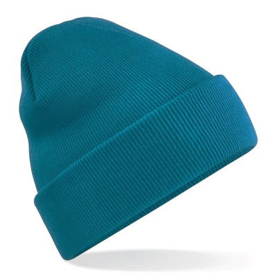 Cappelli Original Cuffed Beanie colore teal taglia UNICA
