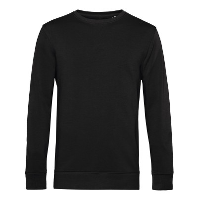 Felpe Organic Crew Neck colore black pure taglia XS
