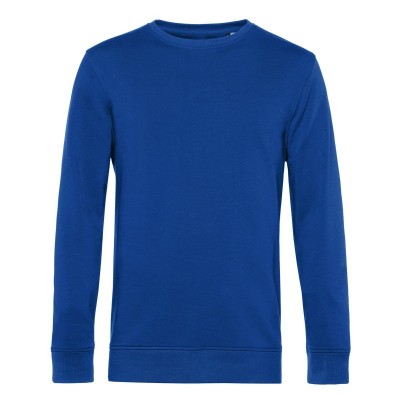 Felpe Organic Crew Neck colore royal taglia XS