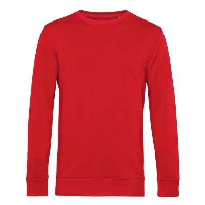 Felpe Organic Crew Neck colore red taglia XS